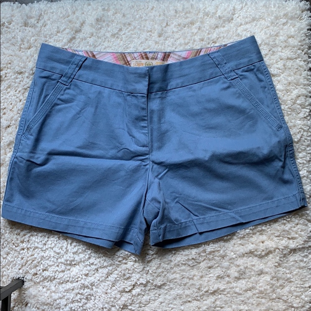 J. Crew City Fit Blue Shorts 12